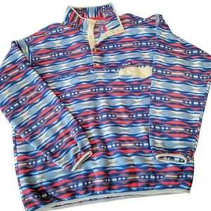Patagonia // M's Lightweight Synchilla Snap-T Fleece Pullover / L / Sumac Red